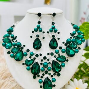 Diamond Cut Gem Stone Green