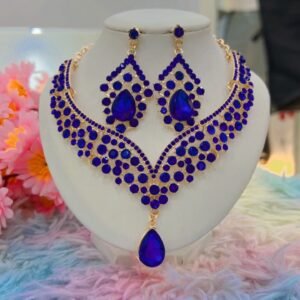 Royal Charm Necklace Blue